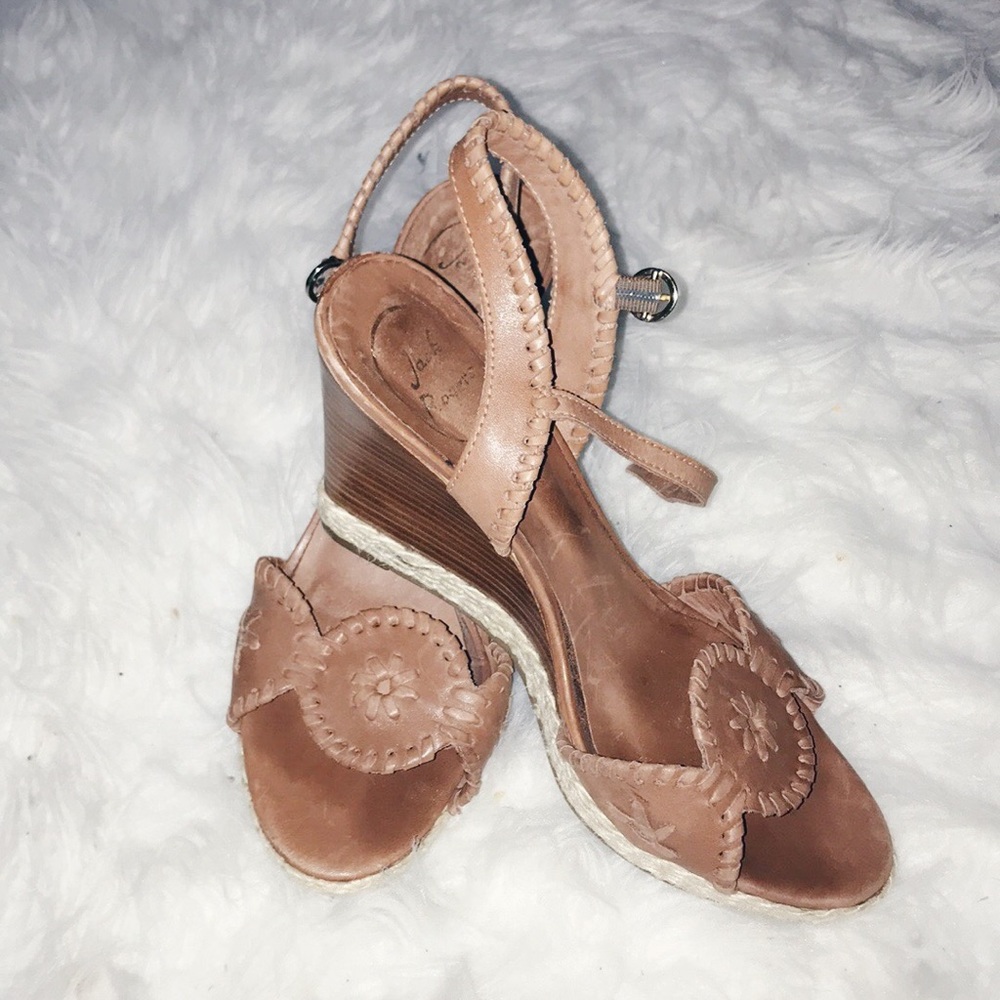 🌟NEW 🌟AUTHENTIC Jack Rogers “Clare” Wedges